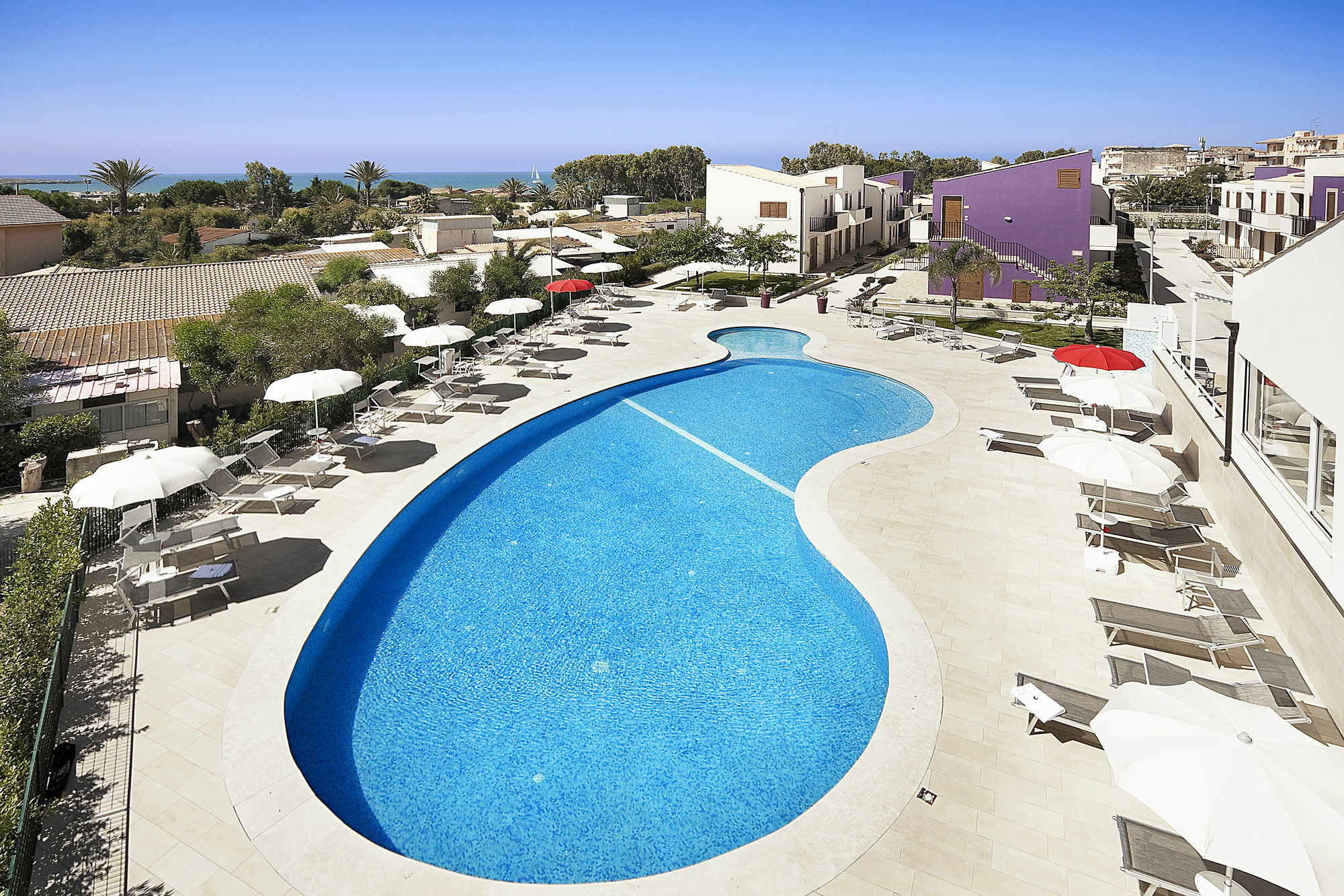 Blu Modicamare Aparthotel Marina di Modica Eksteriør bilde